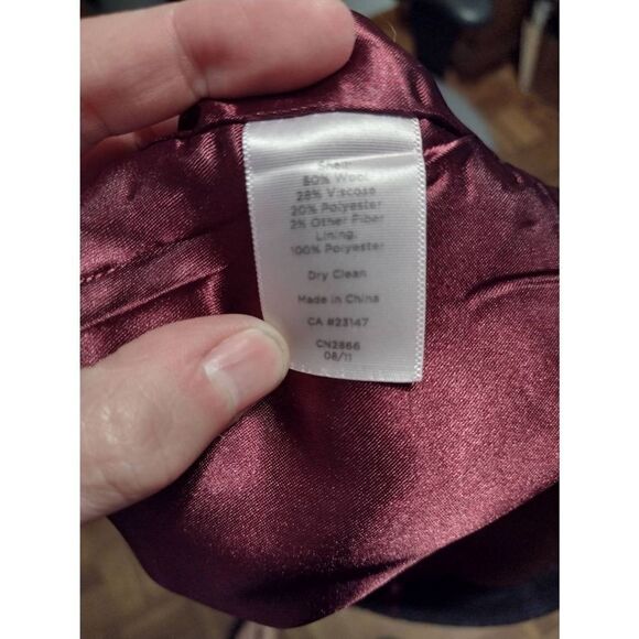 Talbots Size 6 Plaid Wool Suit Seperates Skirt - Picture 4 of 4